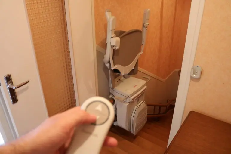 Monte escalier telecommande